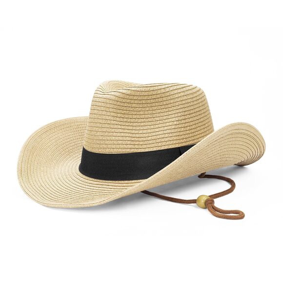 8886 Straw Cowboy Hat For Men Women Western Cowgirl Hats With Shapeable main image 4